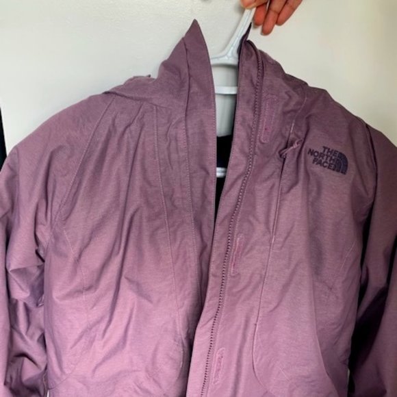 North Face purple parka/jacket - Picture 1 of 3